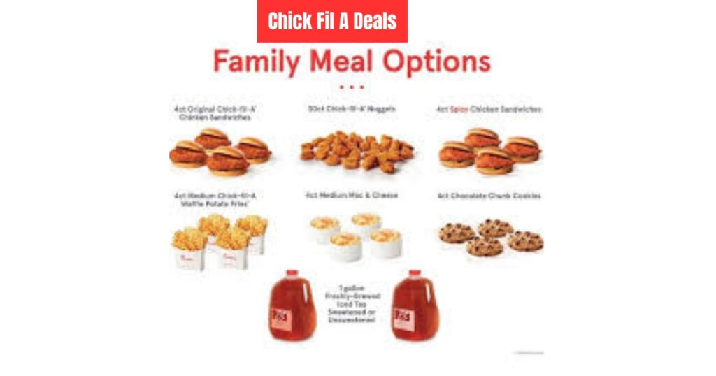 Chick Fil A Menu Deals 