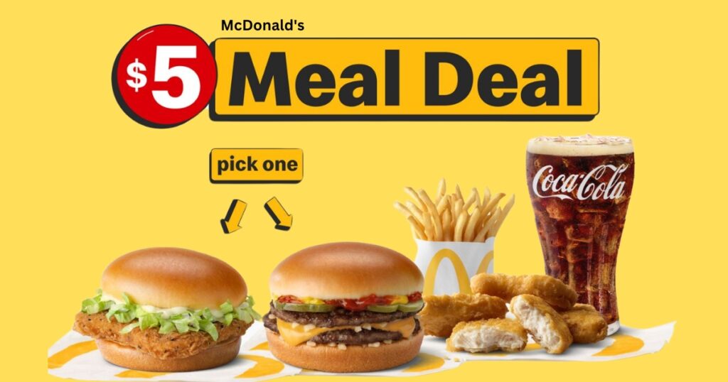 McDonald's Menu $5