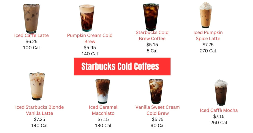 Starbucks Cold Coffees