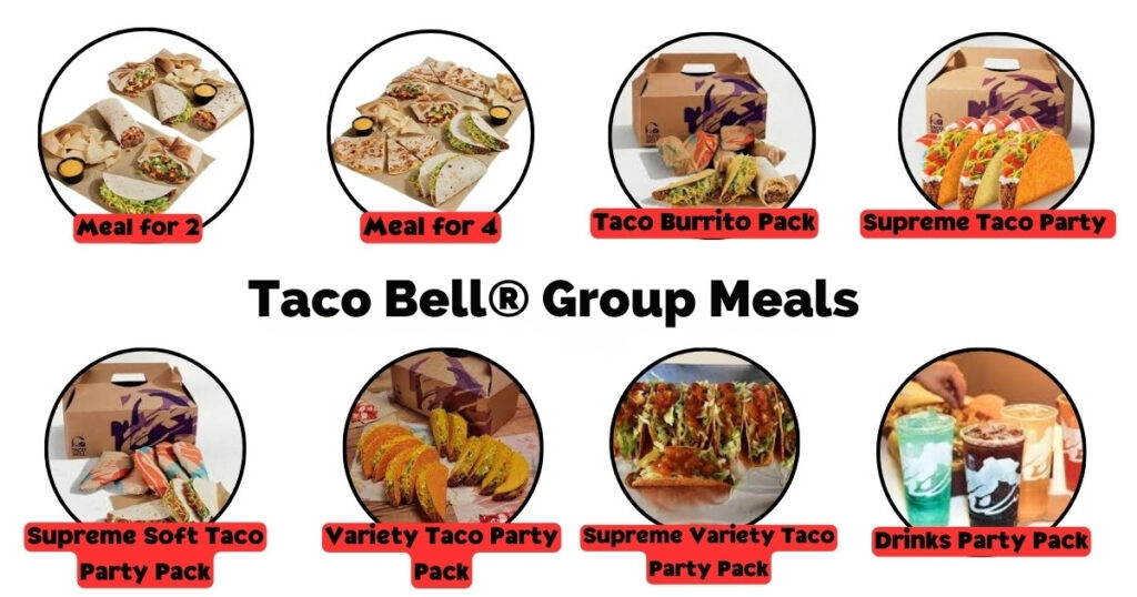 Taco Bell group meals