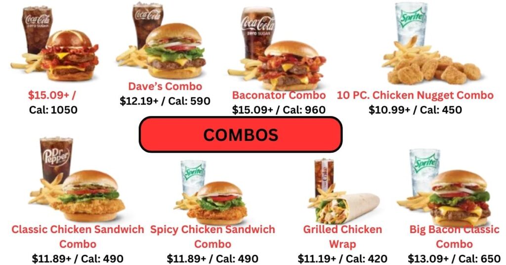 Wendy's Menu price