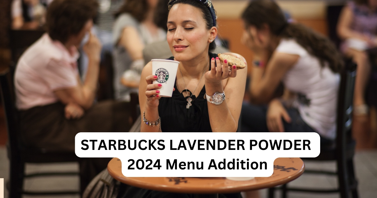 starbucks lavender powder