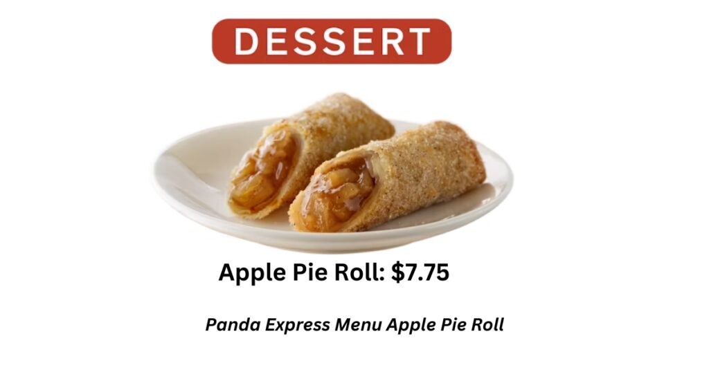 Panda Express Menu Apple Pie Roll