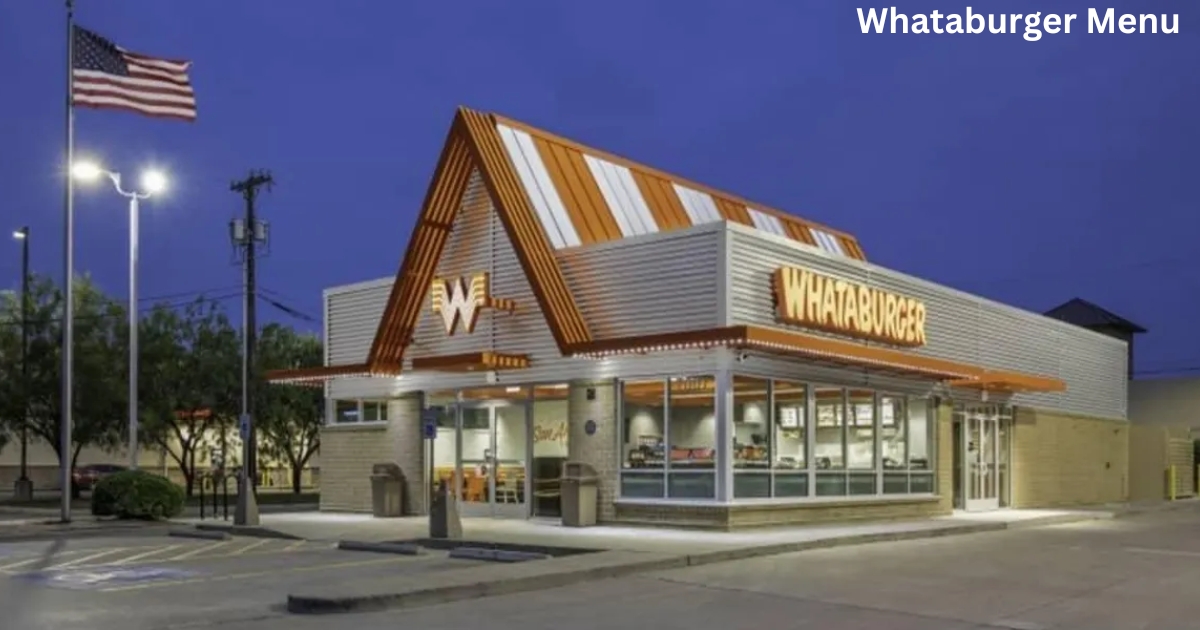 Whataburger Menu