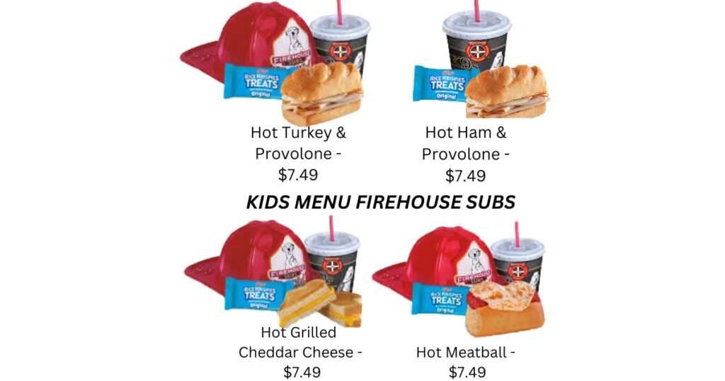 firehouse subs kids meal