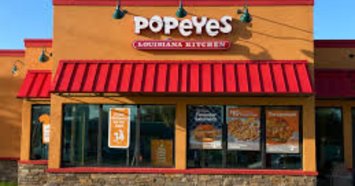 Popeyes Menu With Prices 2024