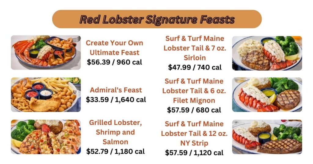 Red Lobster Signature Feasts