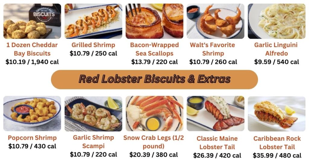 Red Lobster Biscuits & Extras