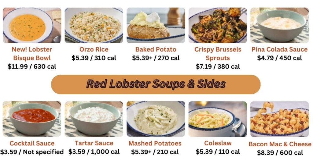 Red Lobster Soups & Sides