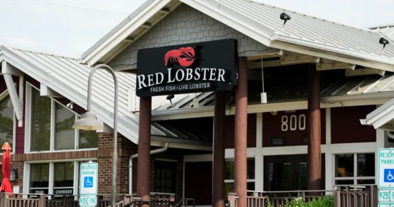 Red Lobster Menu