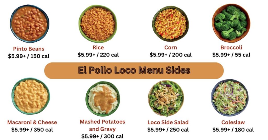 El Pollo Loco Menu Sides