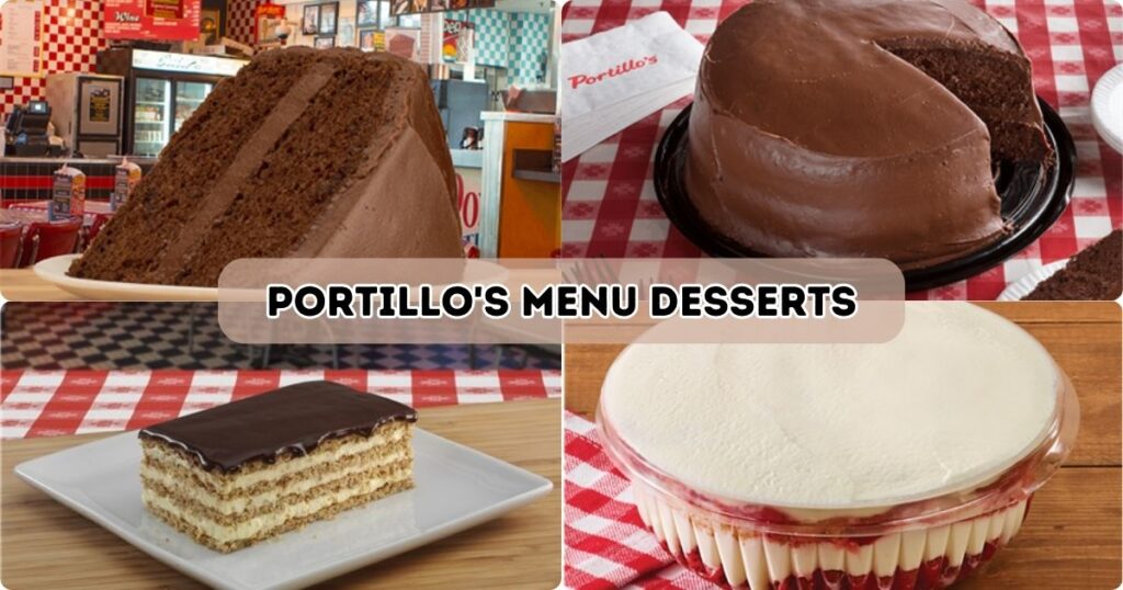 Portillo's Menu