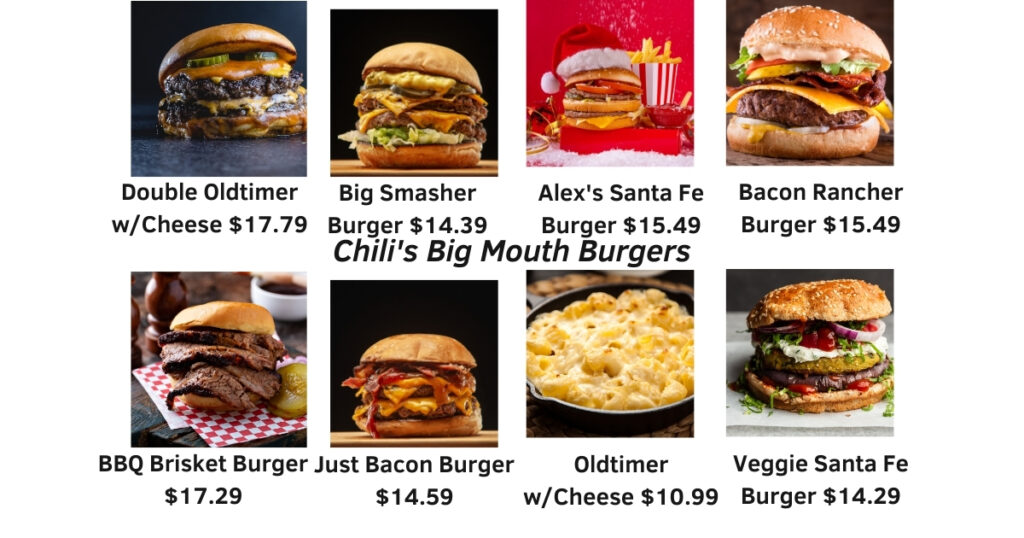 Chili's Big Mouth Burgers