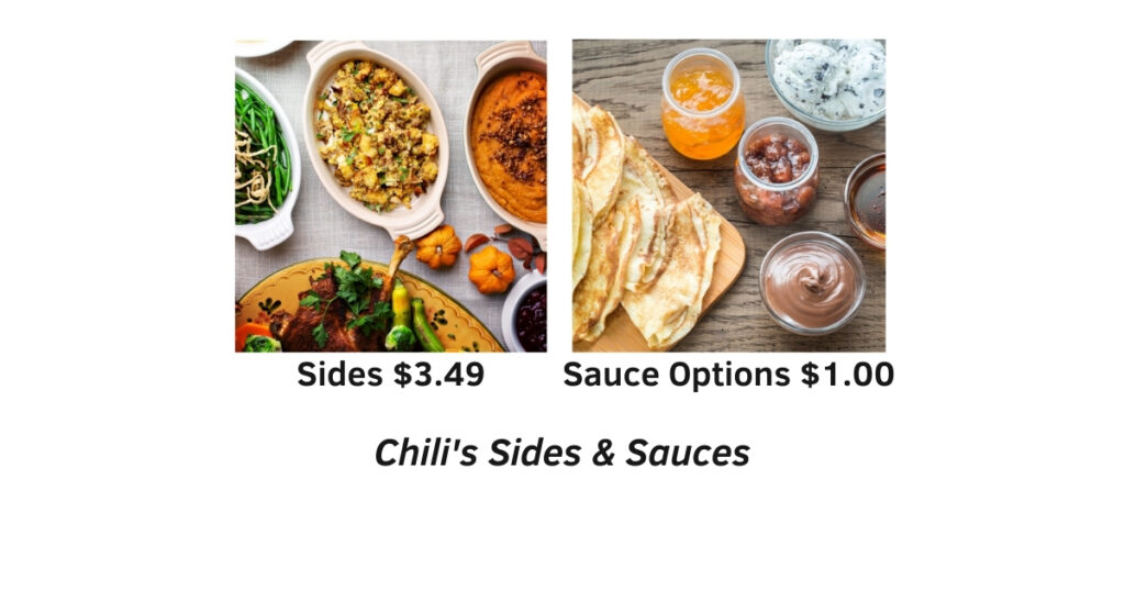 Chili's Sides & Sauces