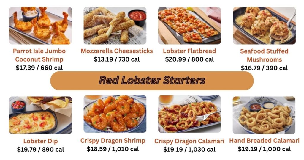 Red Lobster Starters