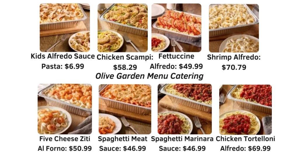 Olive Garden Menu