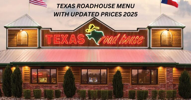 TEXAS ROADHOUSE MENU